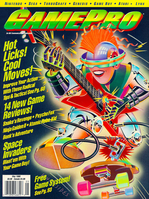 GamePro Issue 10 (May 1990) cover